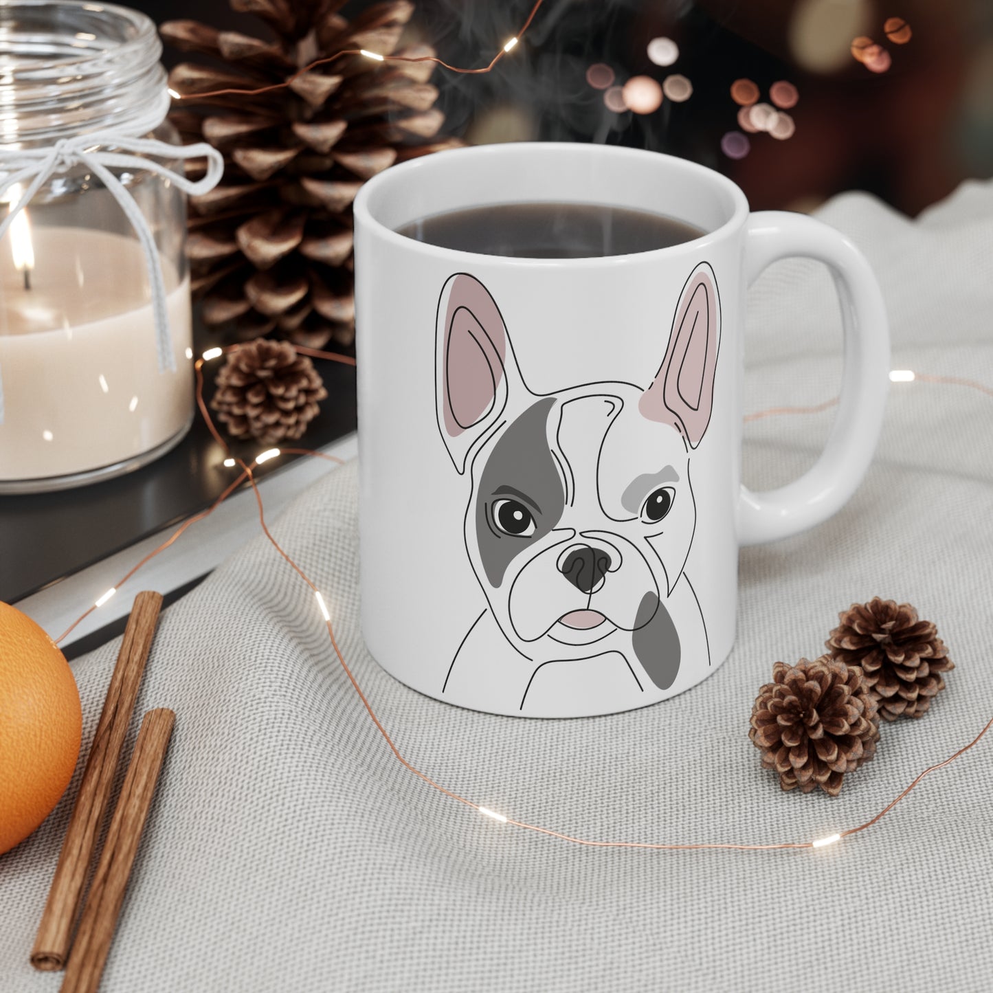 English Bulldog Mug with message 11oz