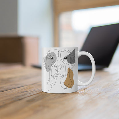 English Bulldog Mug with message 11oz