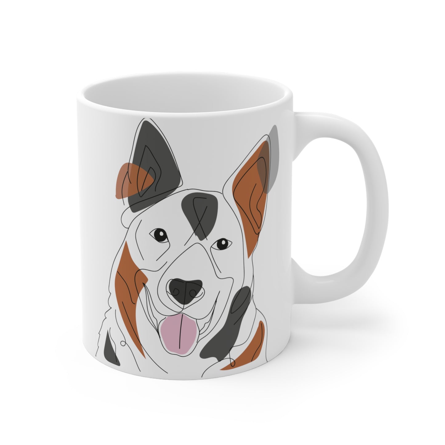 English Bulldog Mug with message 11oz