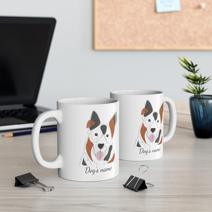 Dogs custom mug 11oz (DIFFERENT BREEDS)