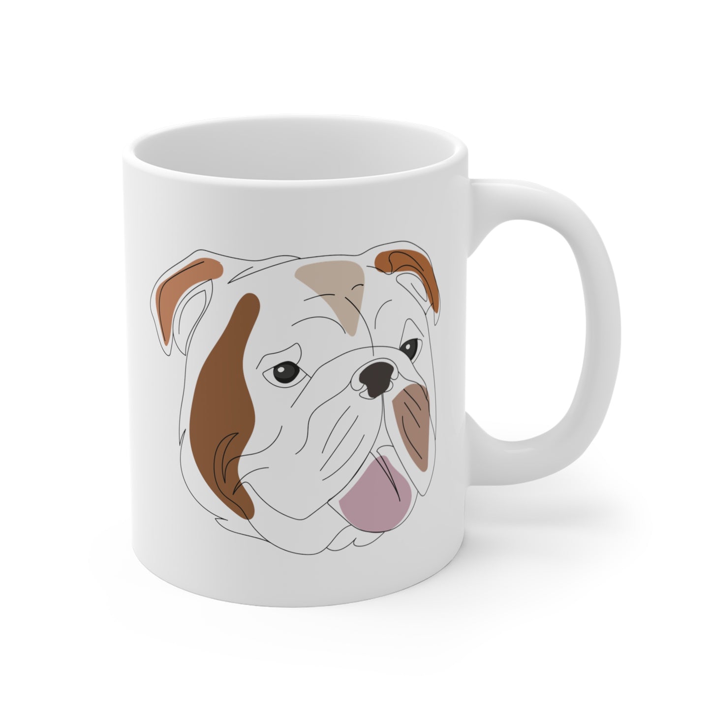 English Bulldog Mug with message 11oz