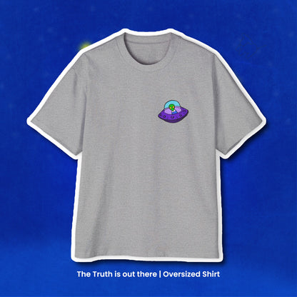 'The truth is out there' Men's Heavy Oversized Tee