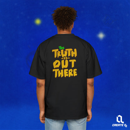 'The truth is out there' Men's Heavy Oversized Tee