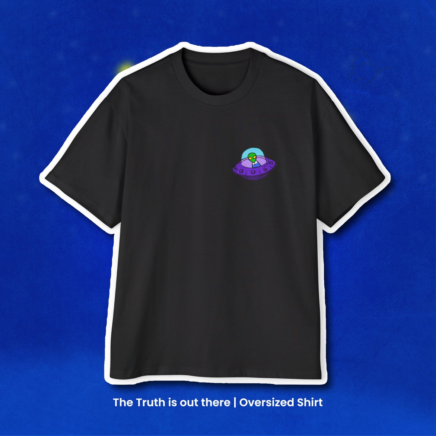 'The truth is out there' Men's Heavy Oversized Tee