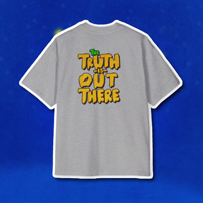 'The truth is out there' Men's Heavy Oversized Tee