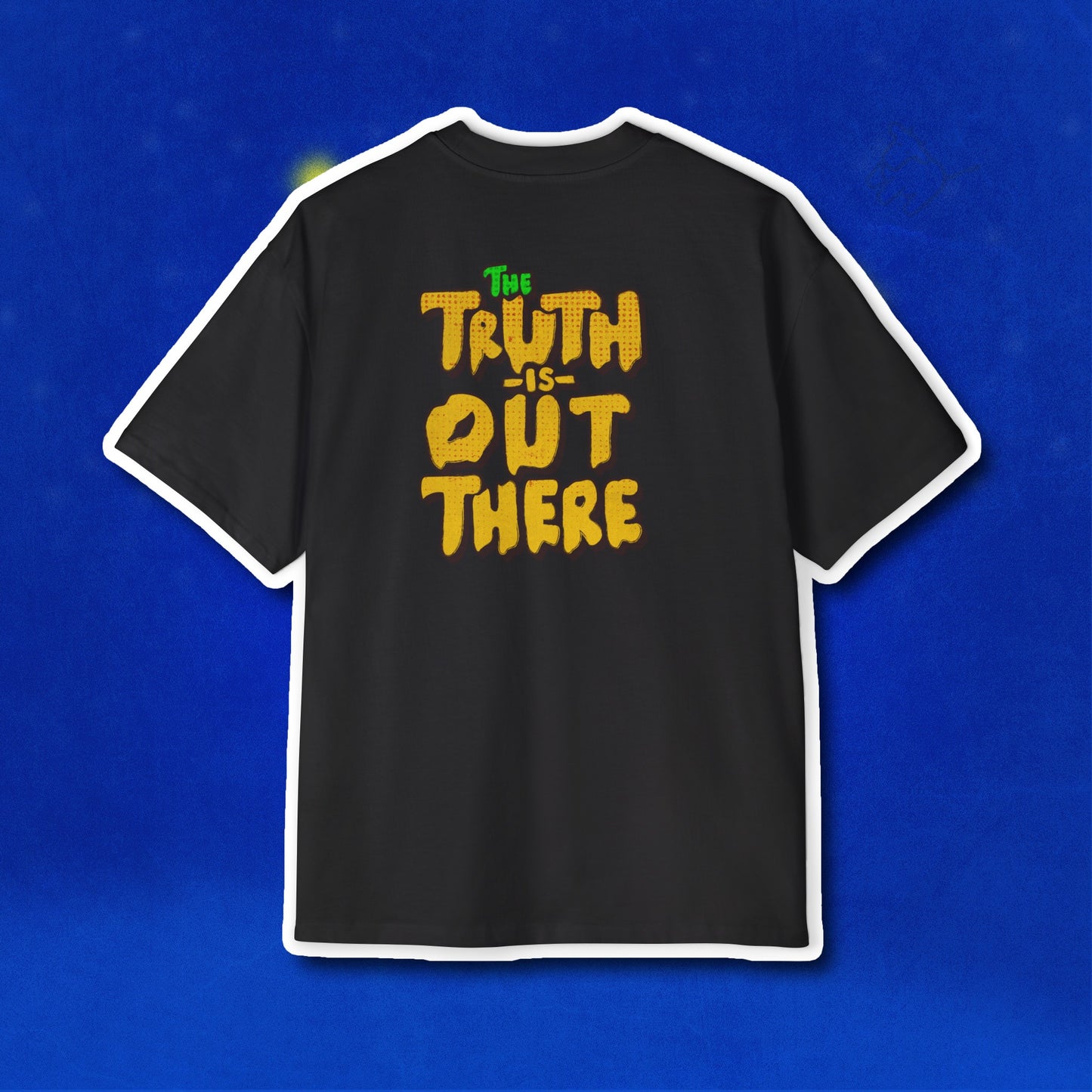 'The truth is out there' Men's Heavy Oversized Tee