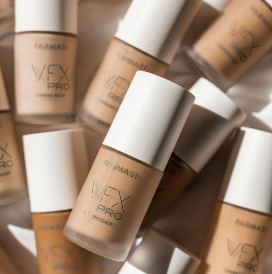 VFX PRO Camera Ready Foundation ALL COLLORS 30ml 1oz FARMASI